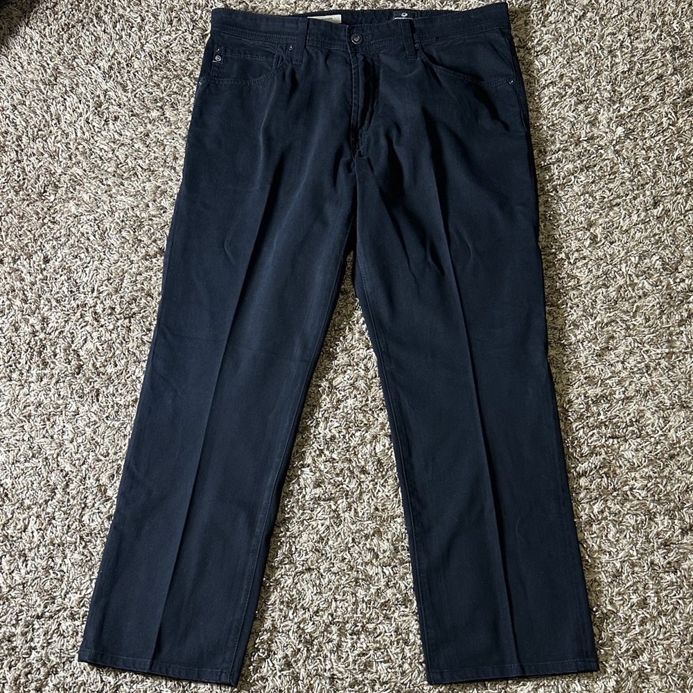 AG The Graduate 34x34 Dark Wash Tailored Leg Premium Denim Jeans